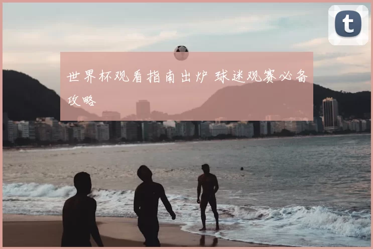 世界杯观看指南出炉 球迷观赛必备攻略