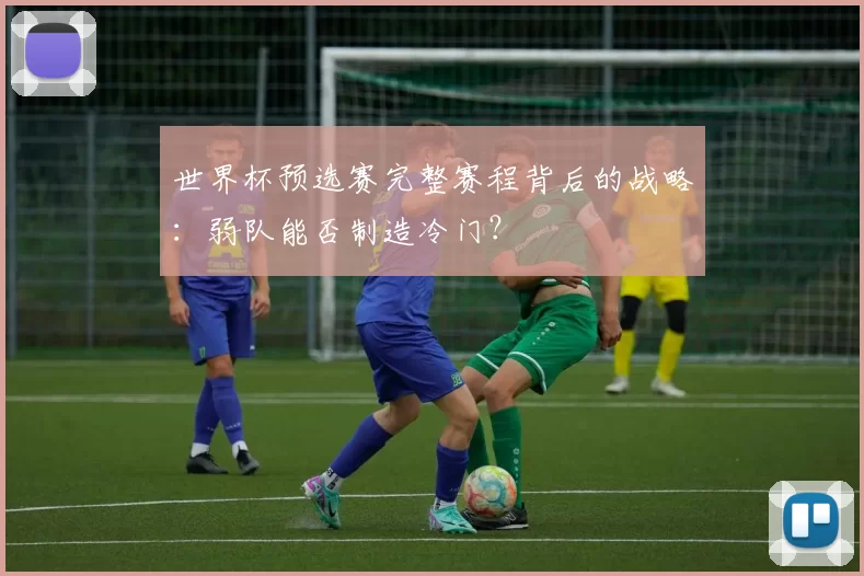 世界杯预选赛完整赛程背后的战略:弱队能否制造冷门?