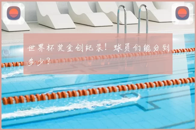 世界杯奖金创纪录!球员们能分到多少?