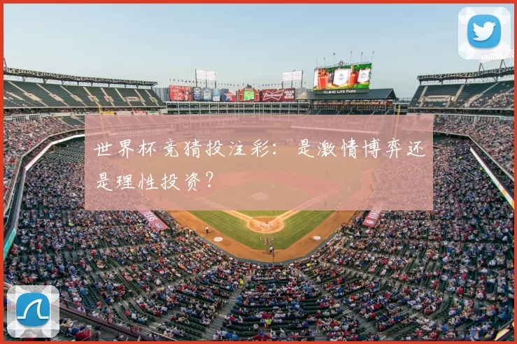 世界杯竞猜投注彩：是激情博弈还是理性投资？
