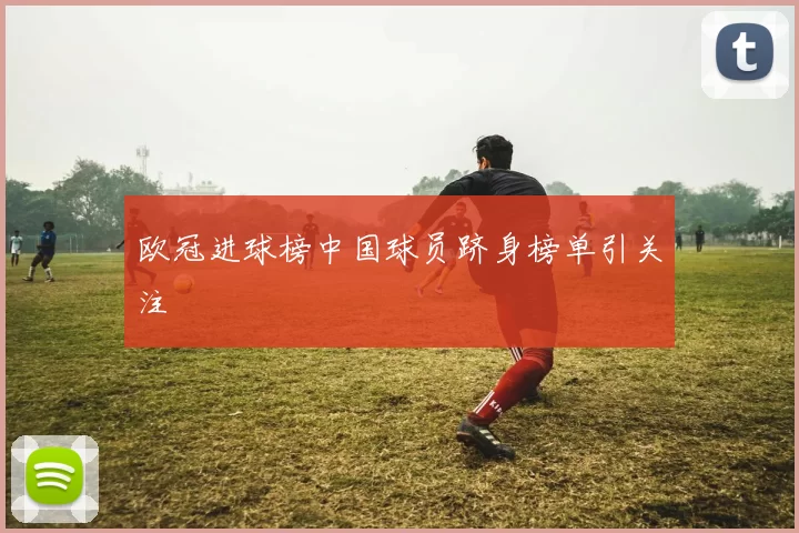 欧冠进球榜中国球员跻身榜单引关注