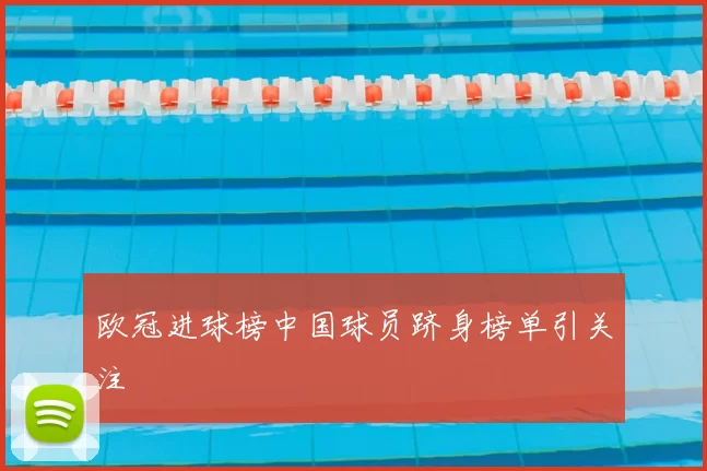 欧冠进球榜中国球员跻身榜单引关注